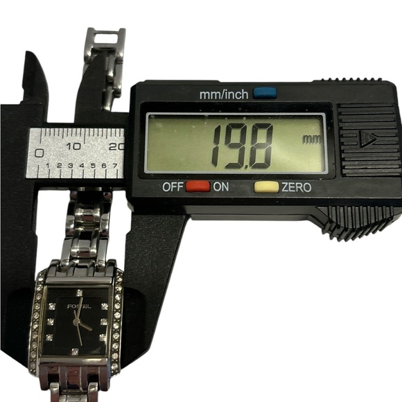 Fossil Black Dial Ladies Watch 6-3/4” - Picture 11 of 11